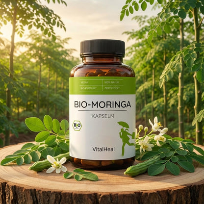 BIO-MORINGA KAPSELN (180 Stück)